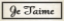 Picture of JE TAIME