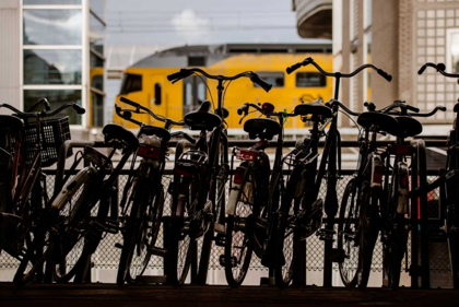 Picture of BICYCLES AT CENTRAAL STATION