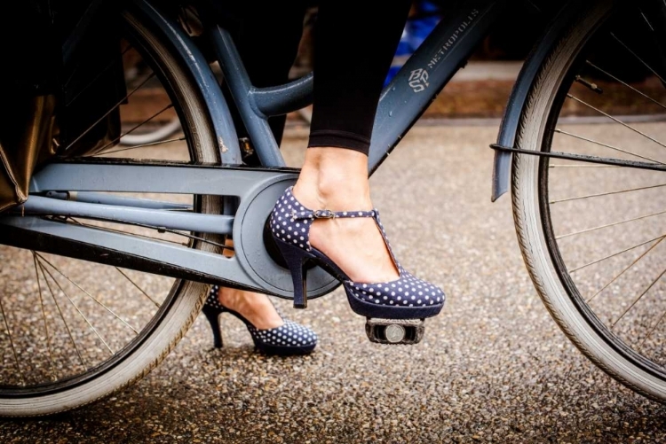 Picture of POLKA DOT HEELS