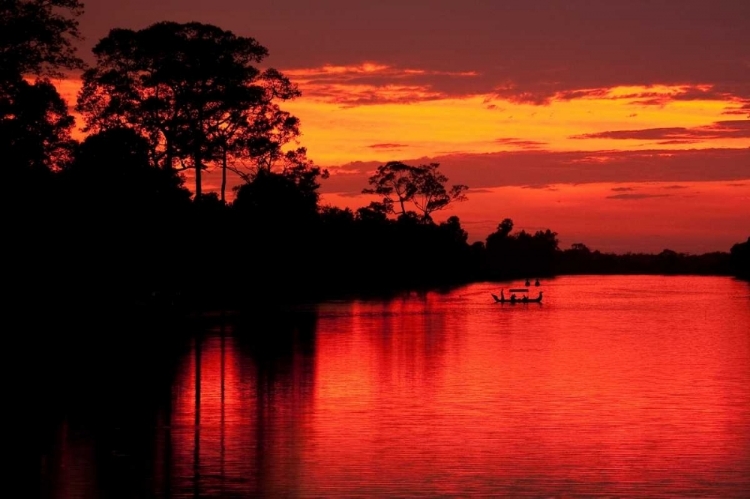 Picture of ANGKOR SUNSET I