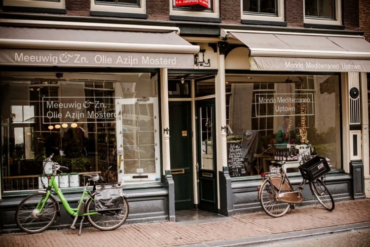Picture of AMSTERDAM STOREFRONT WITH BIKES