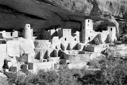 Picture of CLIFF PALACE PUEBLO BW