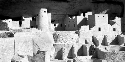 Picture of CLIFF PALACE RUINS BW
