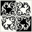 Picture of DAMASK SILHOUETTE I