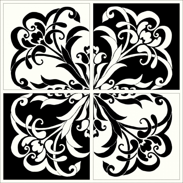 Picture of DAMASK SILHOUETTE II