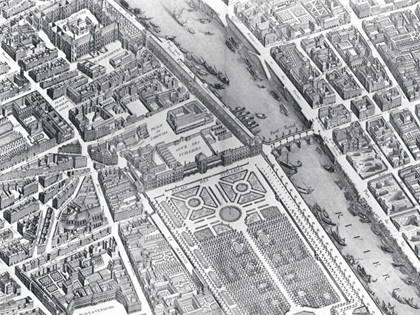 Picture of PLAN OF PARIS 1730 - IV