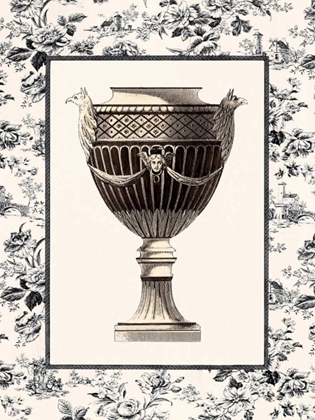 Picture of ROMAN URN WITH TOILE I