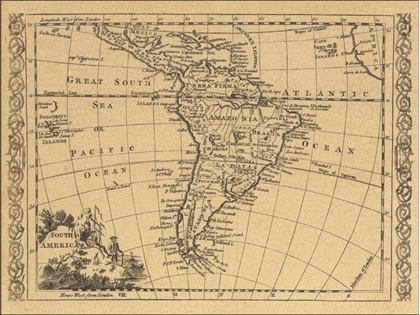 Picture of SOUTH AMERICA 1802