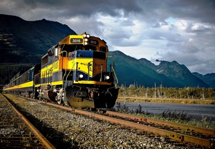 Picture of TRAIN ENGINE ALASKA