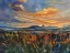 Picture of SUNSET OVER THE CANYON SARDINIA NATURE