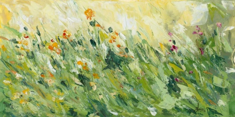 Picture of FLOWERING WIND ON THE GREEN FIELD II