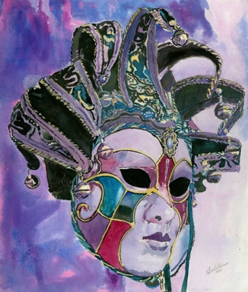 Picture of VENICE CARNIVAL MASK 