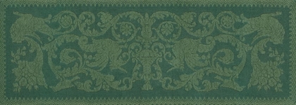 Picture of SARDINIAN TRADITIONAL GREEN TAPESTRY 