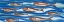 Picture of RELAXING SWIMMING FISHES ON SILK 