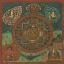 Picture of SPECTACULAR MULTICOLOURED MANDALA WITH BUDDHA