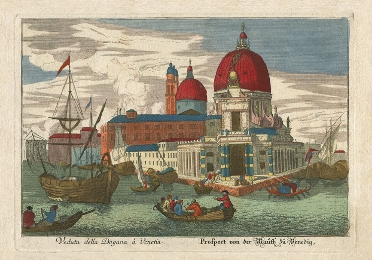 Picture of ANCIENT VIEW OF VENICE CUSTOMS
