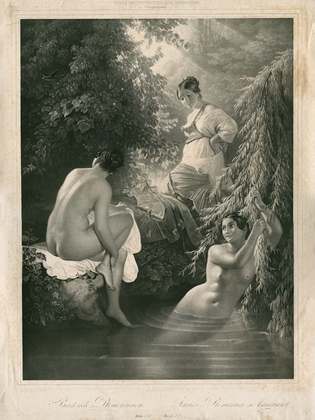 Picture of BATHER WOMEN IN BLACK AND WHITE