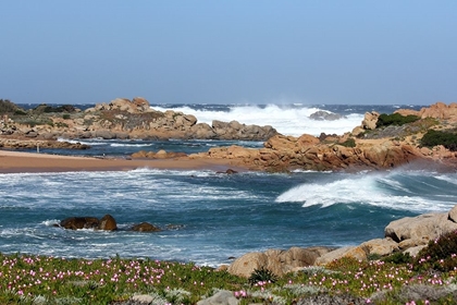 Picture of COASTAL LANDSCAPE CLIFF ROCKS