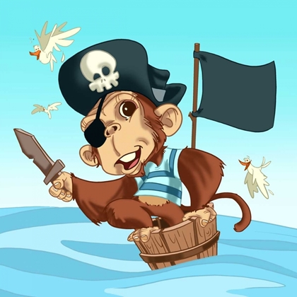 Picture of THE PIRATE MONKEY