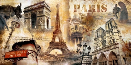 Picture of COLLAGE PARIS 01