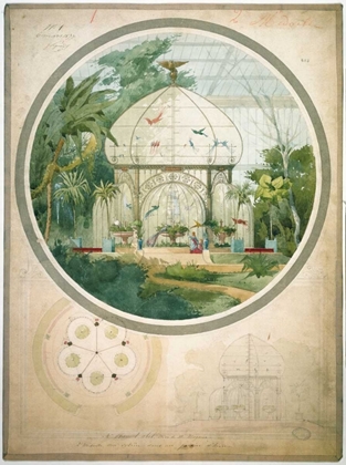 Picture of AVIARY IN A WINTERGARDEN