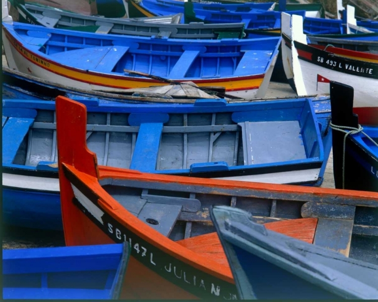 Picture of FISHING BOATS, MOROCCO