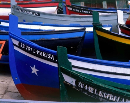 Picture of FISHING BOATS, MOROCCO