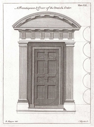 Picture of DOOR, DORIC ORDER