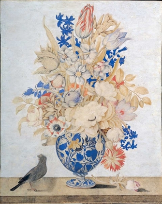 Picture of FLORENTINE, VASE OF FLOWERS