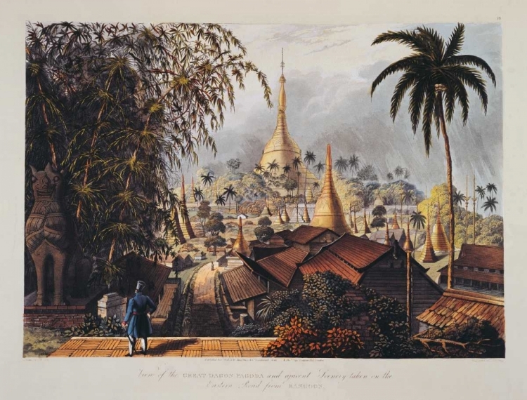 Picture of RANGOON, GREAT DAGON PAGODA