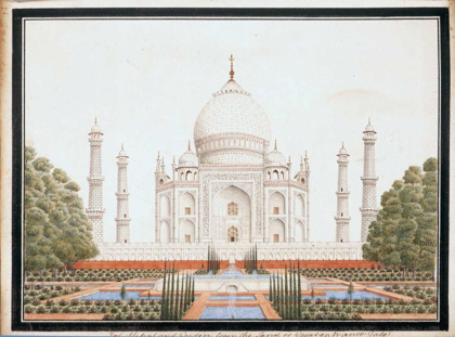Picture of THE TAJ MAHAL WITH GARDEN