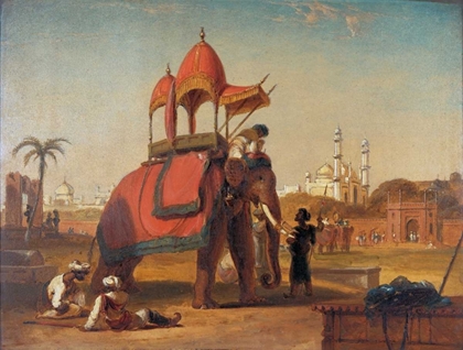 Picture of ELEPHANT AND HOWDAH