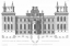 Picture of ELEVATION, EAST FRONT BLENHEIM PALACE