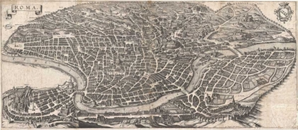 Picture of PANORAMIC VIEW OF ROME