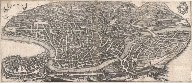 Picture of PANORAMIC VIEW OF ROME