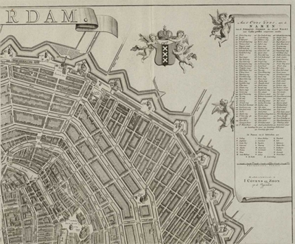 Picture of AMSTERDAM SECTIONAL MAP