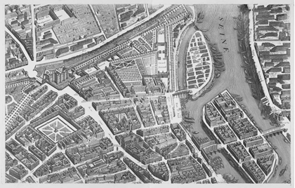 Picture of PARIS 1739 SECTIONAL MAP