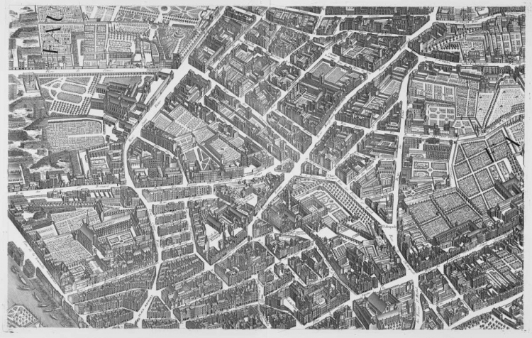 Picture of PARIS 1739 SECTIONAL MAP