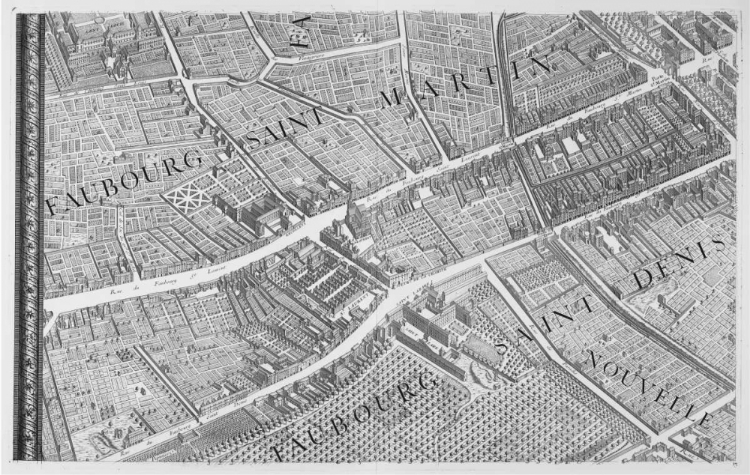 Picture of PARIS 1739 SECTIONAL MAP