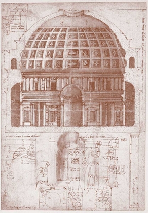 Picture of SECTION OF THE PANTHEON