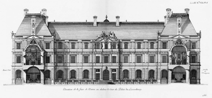 Picture of PALAIS DU LUXEMBOURG, ELEVATION- COURTYARD