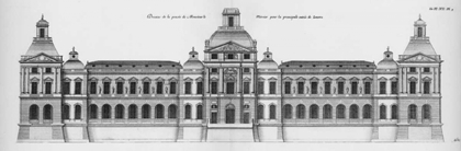 Picture of LOUVRE, ELEVATION OF THE PRINCIPAL FACADE