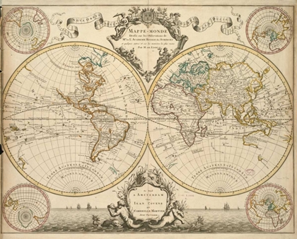 Picture of MAPPE-MONDE, 1730