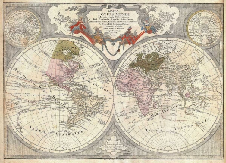 Picture of LOTTER MAPPE-MONDE