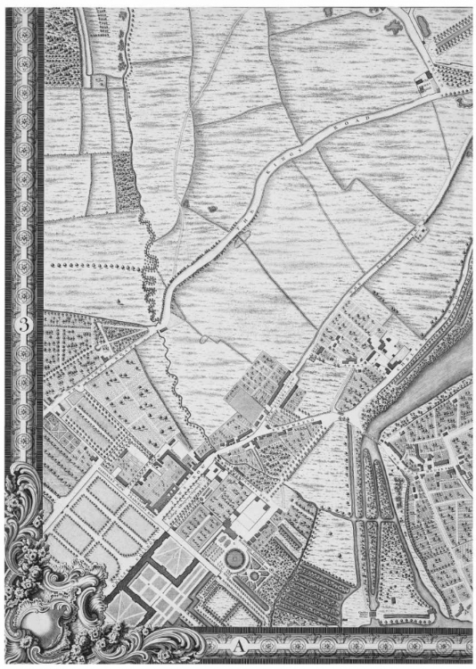 Picture of ROQUE SECTIONAL MAP OF LONDON 1748