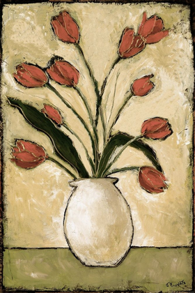 Picture of TULIPS IN RED