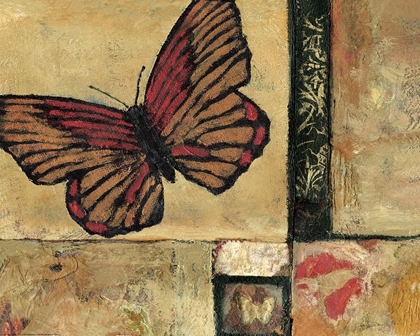 Picture of BUTTERFLY IN RED