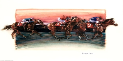 Picture of HORSE RACE