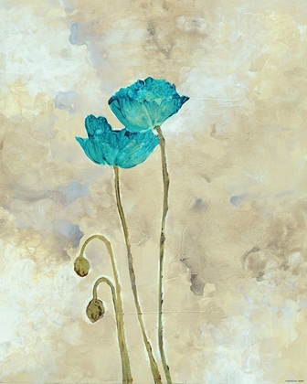 Picture of TEALQOISE FLOWERS 1