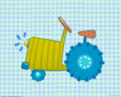 Picture of BLUE TRACTOR